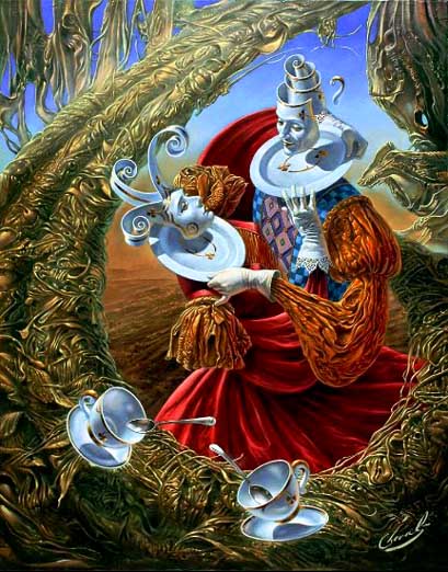 Michael Cheval Porcelain Waltz (SN)